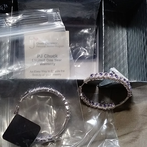 Tanzanite earrings - Picture 3 of 7